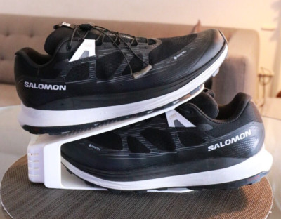 Size 10.5 - Salomon Ultra Glide 2 Gore-Tex Trail Running Shoe ''Black/White''