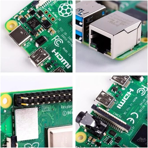 ๐ฅ Raspberry Pi 4 Computer Model B 8GB RAM WiFi Bluetooth ๐ฅ US Seller ๐บ๐ธ - Afbeelding 5 van 5