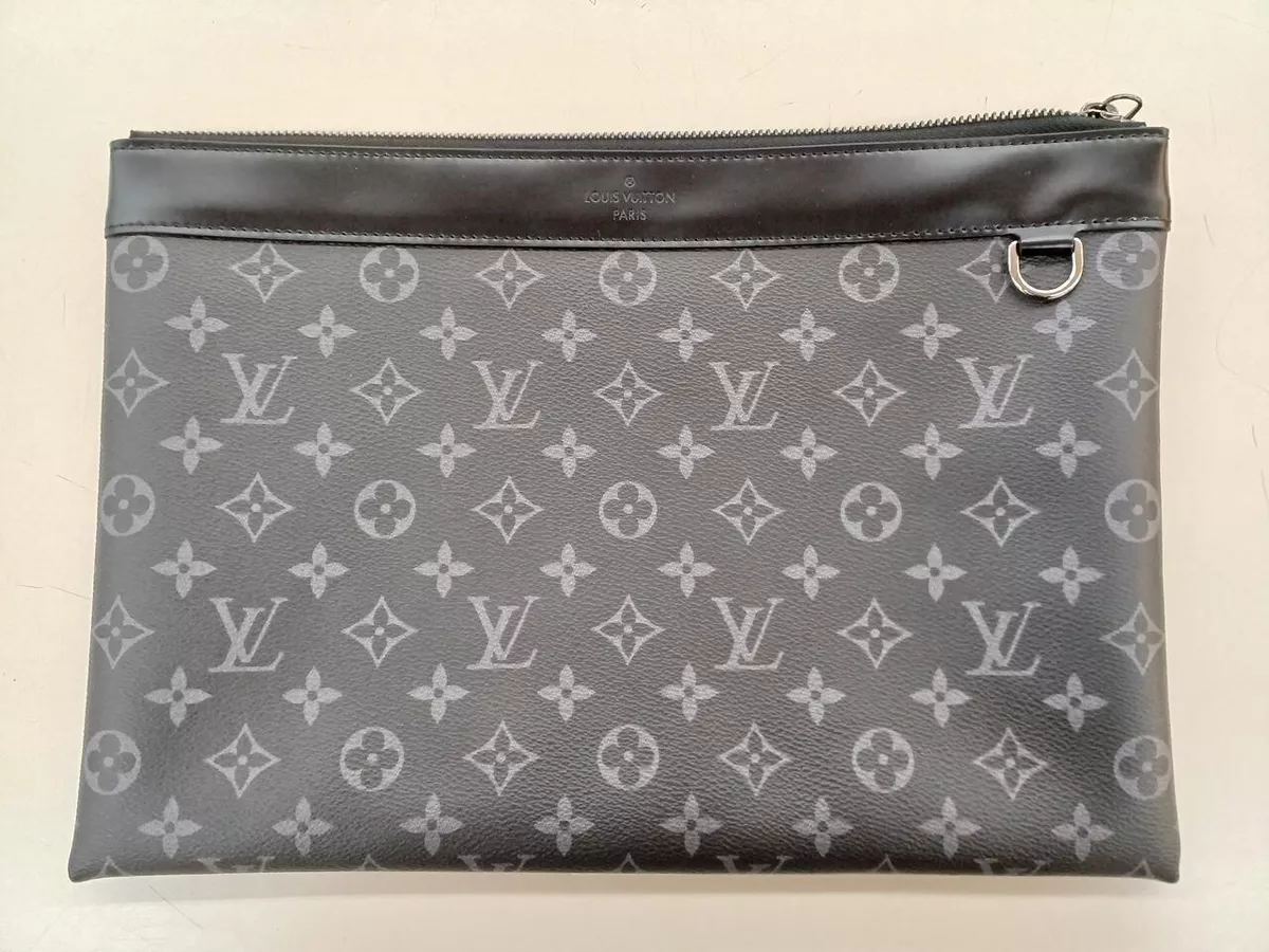 Louis Vuitton 2018 pre-owned Monogram Eclipse Discovery Pochette