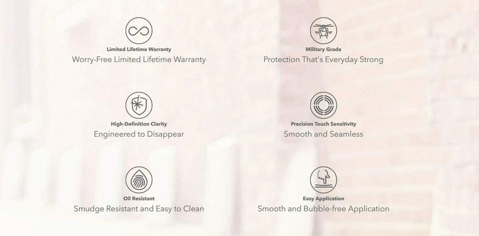 ZAGG InvisibleSHIELD Glass+ iPad 9.7" 2017/2018 Pro/Air Screen Protector Guard - Image 4 of 4