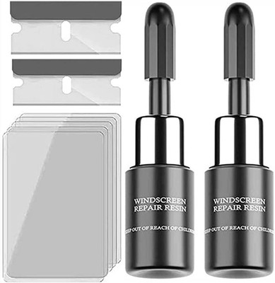 Windshield Repair Kit Cracks Gone Glass Repair Kit Upgrade Windshield Crack R...