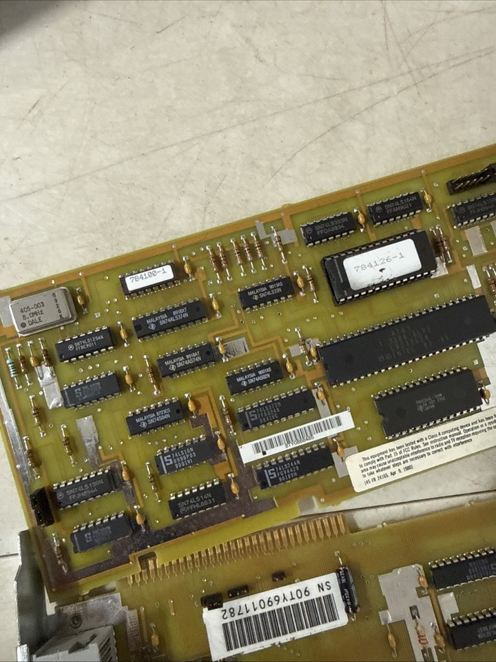 Lot Of (7) VINTAGE AT&T UNIX PC 7300 3B1 STARLAN NETWORK INTERFACE ...