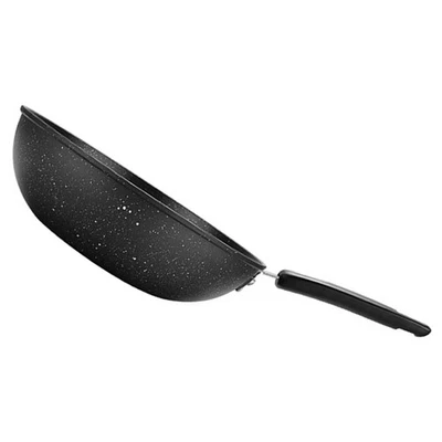 Kleine Wok-Haushalts-Bratpfanne, Küchenutensilien, Antihaft-Wok, - Bild 1 von 4