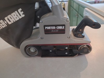 Porter Cable 3x21 Belt Sander Variable Speed Model 352VS. Made in USA