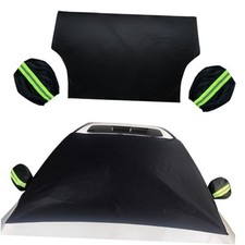 82" 49" Car Windshield Cover for Ice and Snow, All-Seasons Windshield Sunshade
