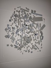 Lot of Lt Gray Lego Pieces Bricks Parts Accessories Variety Some Vintage 80's