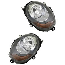 Scheinwerfer Set rechts & links Gelb H4 für MINI Mini F56 F55 F57 F54
