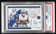 2020 Panini Impeccable Canvas Creations 39/50 Amari Cooper PSA 9 MINT Auto zt7