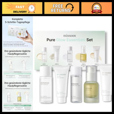 5-Step Hydrating Skincare Set - Travel Size Essentials Kit for Glass Skin - Gift