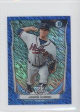 2014 Bowman Scout Top 5 Prospects Mini Chrome Refractors Blue Jason Hursh 0c2