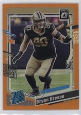 2023 Panini Donruss Optic Rated Rookie Orange Prizm /249 Bryan Bresee #276 s5q