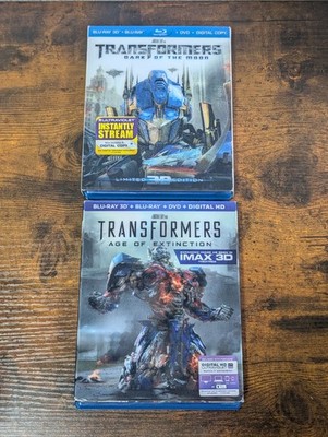 3D blu ray movies lot