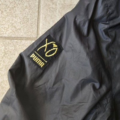 The Weeknd x Puma XO Jacket Mens Small Black Bomber Embroidery Zip