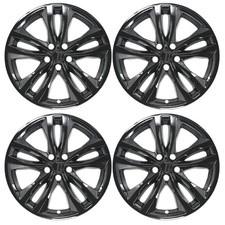 Chrome Delete Gloss Black Patented 19 Wheel Skins For 19-25 Chevrolet Malibu Chrome Delete Gloss Black Patented 19 Wheel Skins For 19-25 Chevrolet Malibu