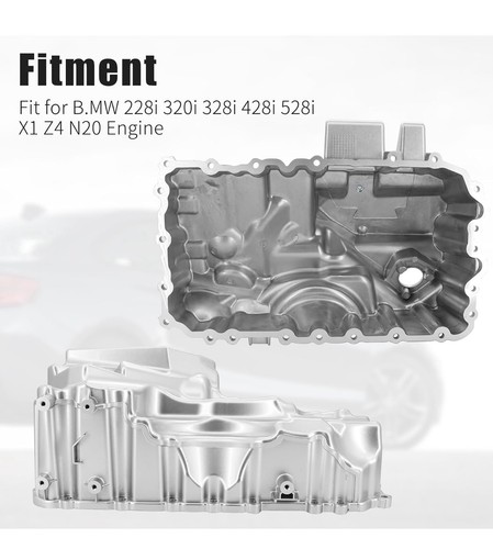 Upgrade Aluminium Motorölwanne mit verbessertem Ölwannendichtmittel passend für BMW 228... - Bild 6 von 11