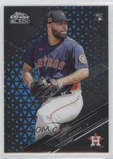 2020 Topps Chrome Black Blue Refractor 51/75 Jose Urquidy #2 0ly5