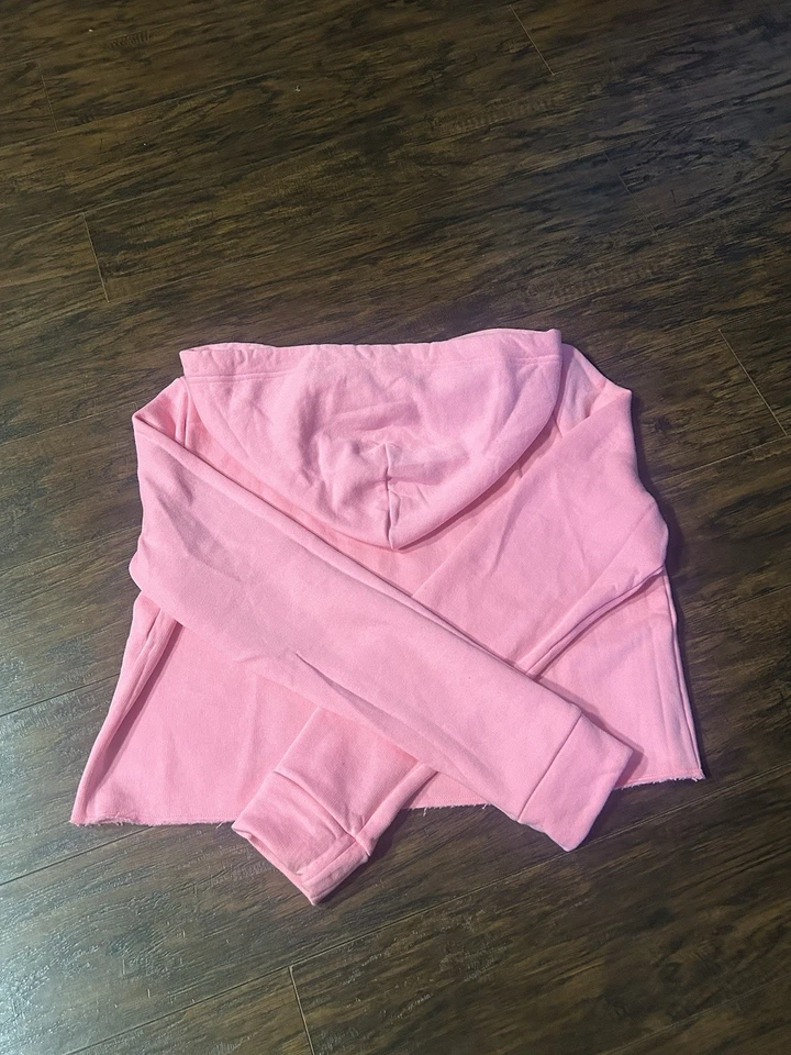 PINK. Victoria Secret. Hoodie. Brand New. Size M. Color: Pink+black - Image 4 of 4