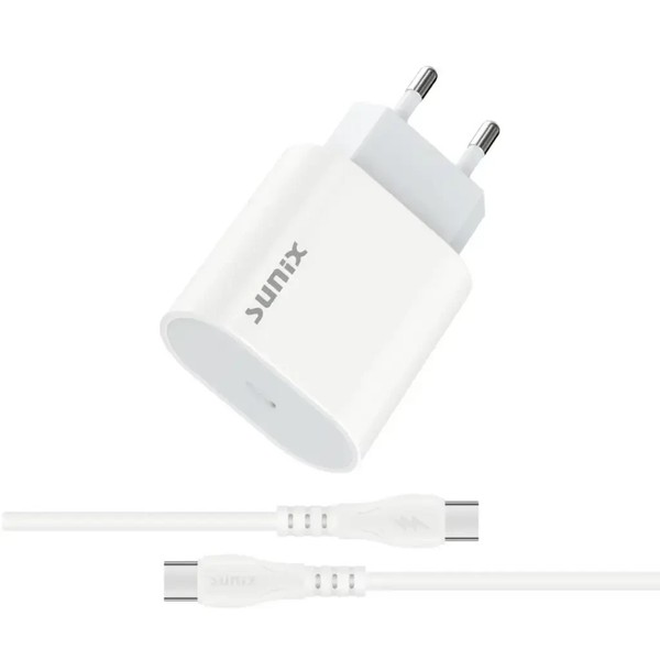 20W Usb C LadegeräT Pd SchnellladegeräT Mit Usb C Kabel Set-image