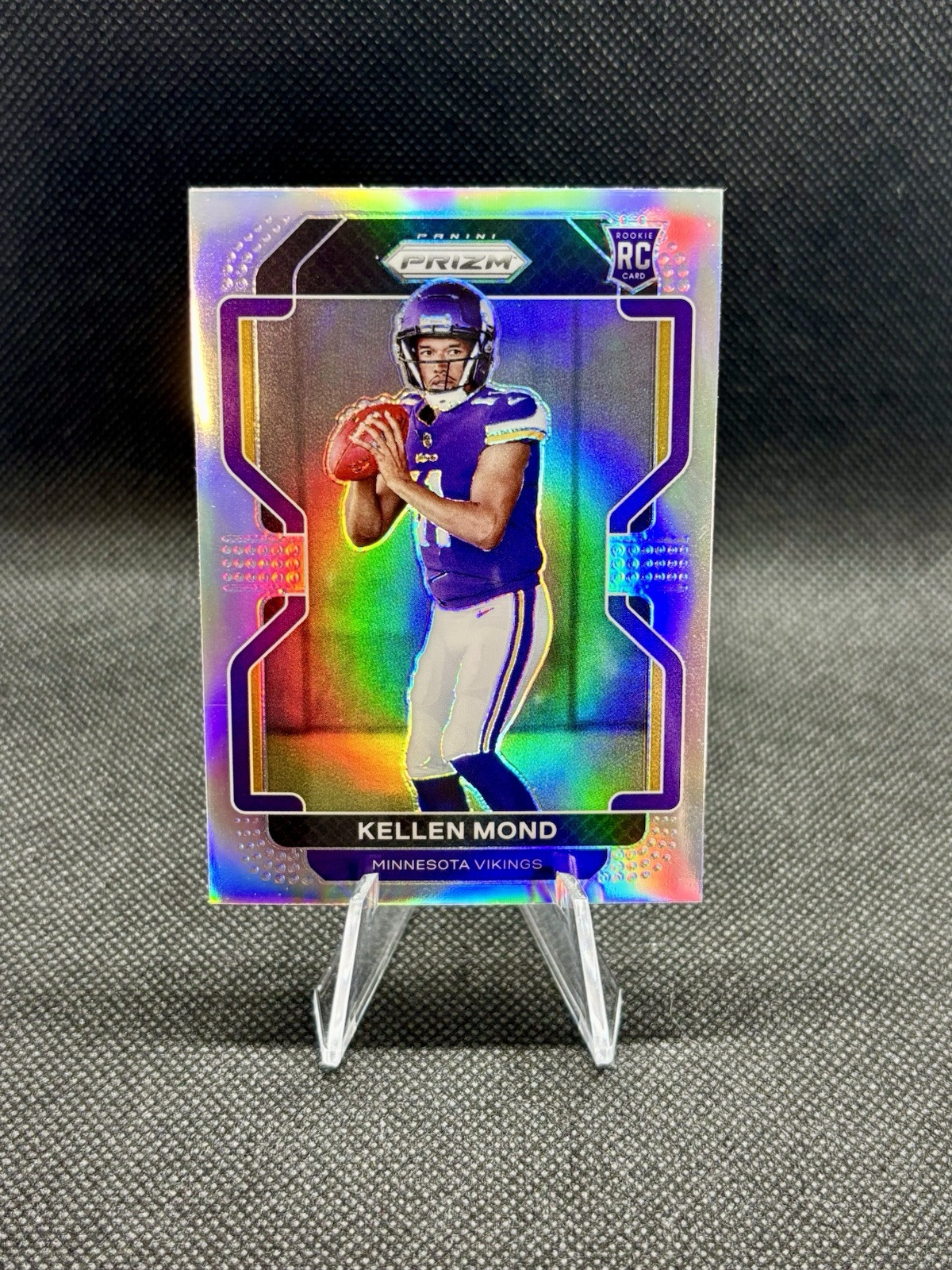 2021 Panini Prizm Rookie Kellen Mond RC #351 Silver Prizm Rookie
