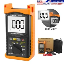 Digital MegOhmmeter Insulation Meter Resistance Tester 200GΩ 500-5000V