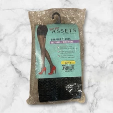 Love Your Assets By Sara Blakely Shaping Tights Textured Wish Bone New With Tags