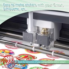 Koala Inkjet Matte Waterproof Sticker Paper 8.5x11 Inch 100 Sheets