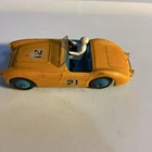 Vintage Dinky 109 Austin Healey Sports Car #21 Made In England With Driver