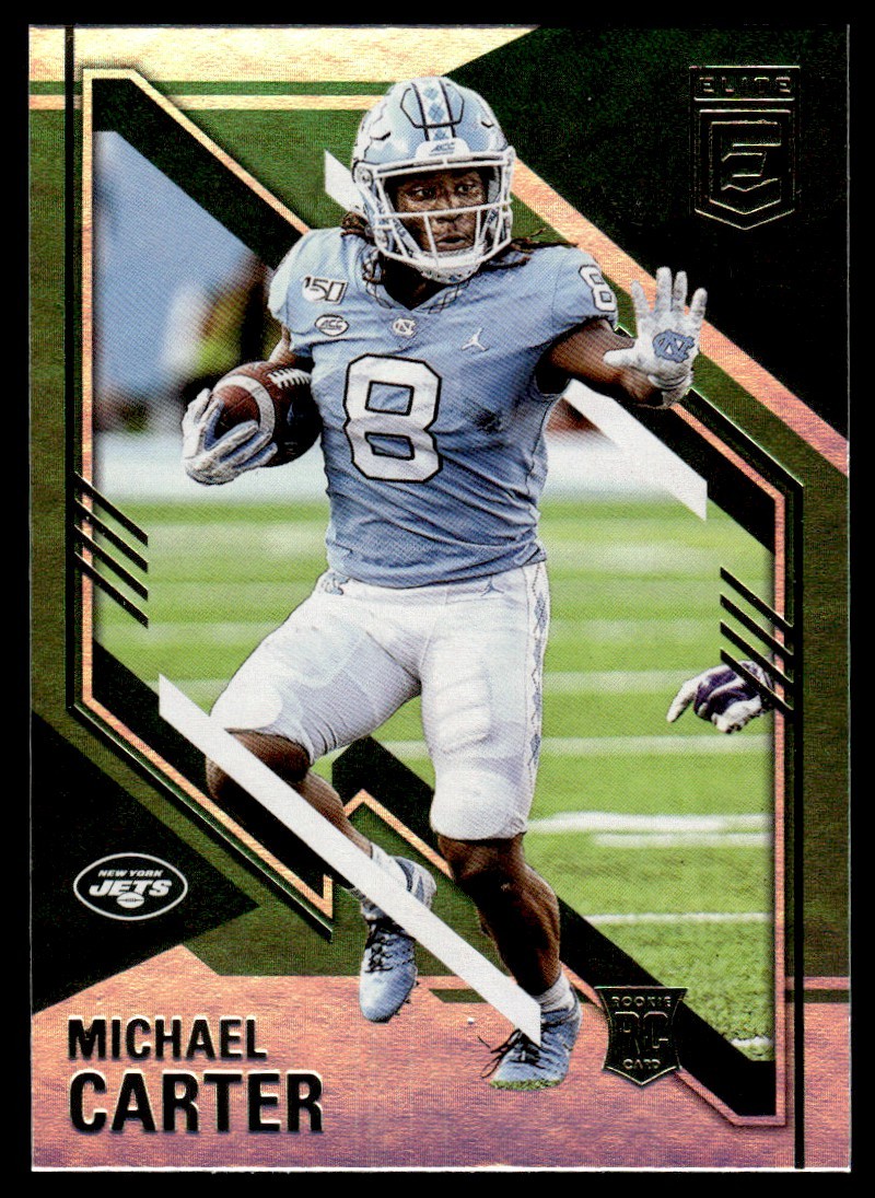 2021 Donruss Elite Pink Michael Carter New York Jets #113