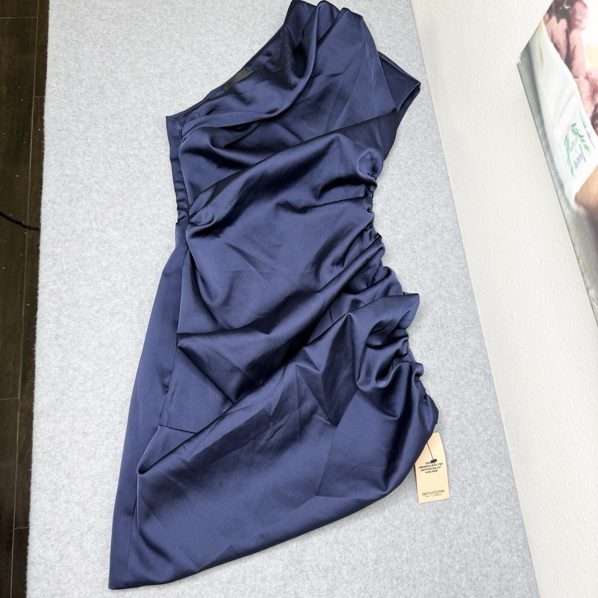 blue dress for baby girl Spaghetti Straps Navy Blue Tight Mini Homecoming Dresses Bodycon Cockt   MyGirlProm.com