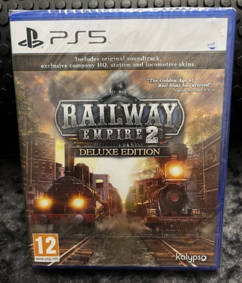 Railway Empire 2   Deluxe Edition (PS5) (Sony Playstation 5) OVP