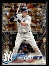 2018 Topps Memorial Day Camo Garrett Cooper RC 13/25 New York Yankees #181