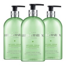 Signature Vetiver Cedar & Lemongrass Anti Bacterial Hand Wash 500ml (Pack of 3) 12.12 per litre