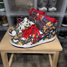 Nike SB Dunk High Concepts Ugly Christmas Sweater Gingerbread Mens SZ 8.5 *READ*