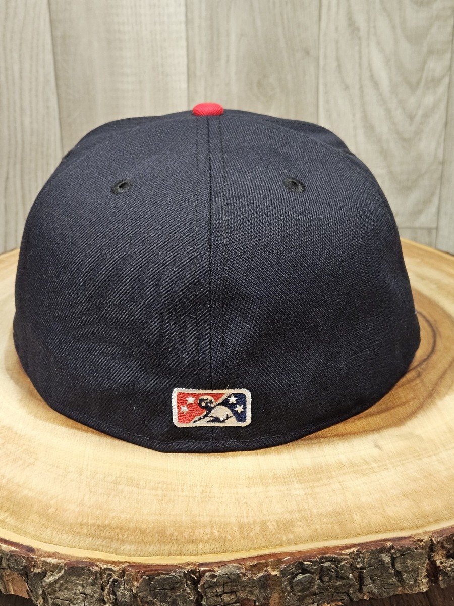 Casquette Vintage Syracuse Chiefs New Era 5950 Taille 7 7/8 - Modèle Terrain MLB Pro - Fabriquée Aux USA