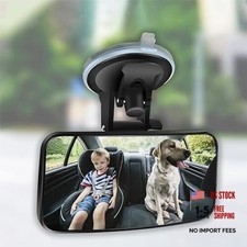 Universal Car Interior Rearview Baby Mirror Wide Angle Convex Mirror Clip-on