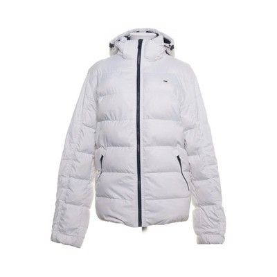 Tommy Hilfiger Jeans, Daunenjacke, Damen, Größe: S, Weiß, Polyester #LNj