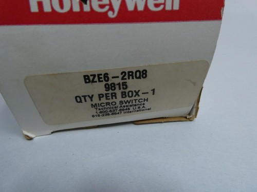 Honeywell BZE6-2RQ8 Limit Switch 125/250/480/600v-ac 125/250v-dc - 第 6/7 張圖片