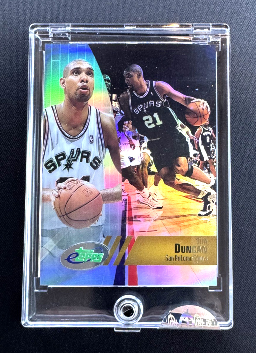 TIM DUNCAN 2002-03 Topps eTopps #12 San Antonio Spurs *Factory Sealed* REFRACTOR