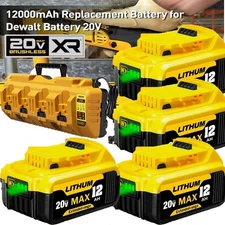 DCB104 XR 4-Port Multi Charger For DEWALT 20V / 4x 12.0Ah DCB210 Battery NEW