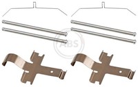 A.B.S. ZubehöRsatz Scheibenbremsbelag 1981Q FüR Toyota Land Cruiser HZJ76 HZJ78
