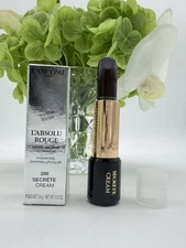 Lancome L'Absolu Rouge Hydrating Shaping Lipcolor 399 Secrete Cream Clear Cap