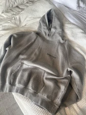 Fear of God Essentials Hoodie Men's XL Grey Heather Pullover FOG  Streetwear