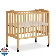 Dream On Me 2-In-1 Lightweight Folding Portable Stationary Side C