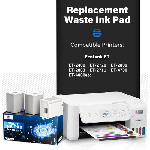 Sublimaker Waste Ink Pad Replacement with Reset Software Compatible Replaceme... - 第 3/6 張圖片