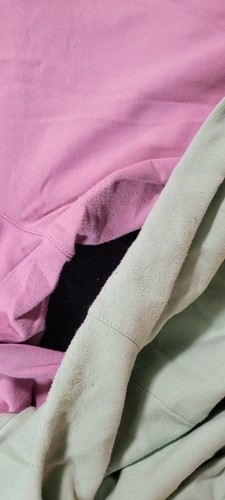 Lot Of 2 FILA Size Large Girls 14/16 Kids Sweatpants Pink And Green - Picture 5 of 5