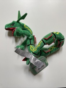 Pokémon Center – Peluche Shiny Mega Rayquaza – 115 Cm – Articulée Et Posable – Édition Limitée