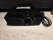 Optoma 1080P - 3D DLP PROJECTOR - Black With Remote and Cables - Fully Working
