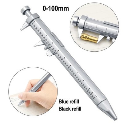 1PCS New Multifunction Gel Ink Pen Vernier Caliper Roller Ball Pen Stationery DE