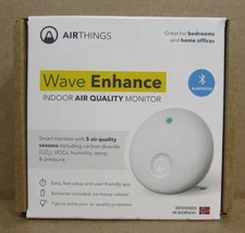 Airthings 322 Wave Enhance -Indoor Air Quality Monitor  [31C]