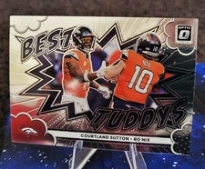 2025 Panini Donruss Optic - Best Tuddys Bo Nix, Courtland Sutton #17 Broncos 